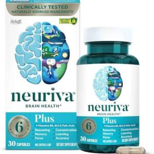 Neuriva Plus, Brain Health Supplement with Coffee Cherry Extract & Phosphatidylserine